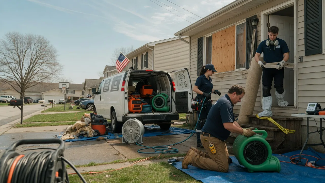 Water Damage Restoration in Holliday, TX near me